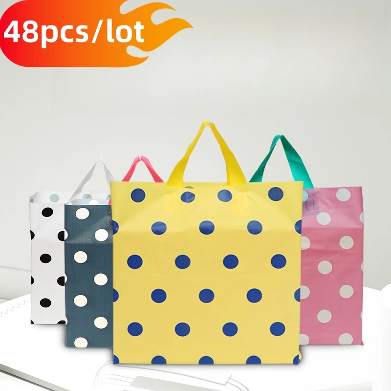 48 ชิ้น ถุงโท้ทลายจุดแบบด้าน ถ - Wedding/Event Supply Store บทวิจารณ์และราคา