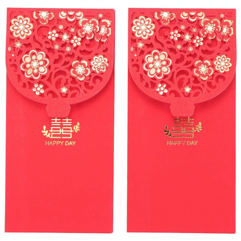 ABZC-60PCS ซองอั่งเปาจีน ซองใส - Wedding Envelopes บทวิจารณ์และราคา