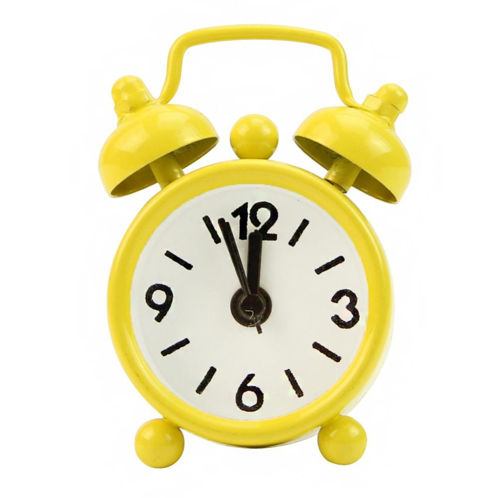 แบบพกพา Mini นาฬิกาปลุก Retro  - Table Number Gold บทวิจารณ์และราคา